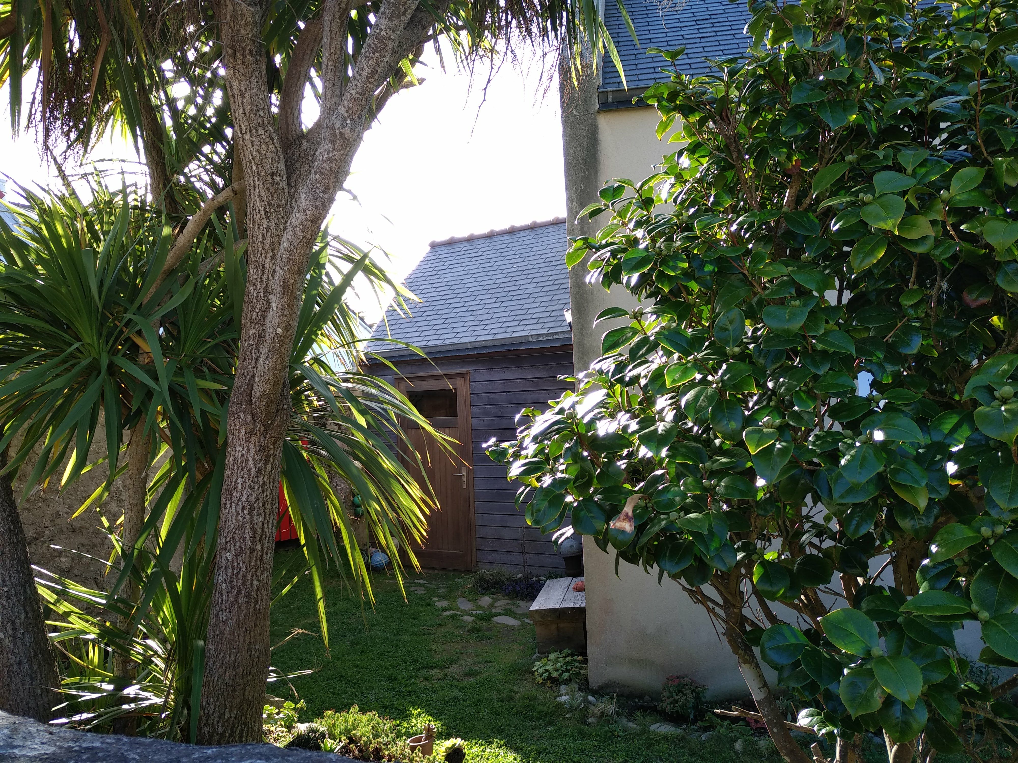 Vue du jardin côté est